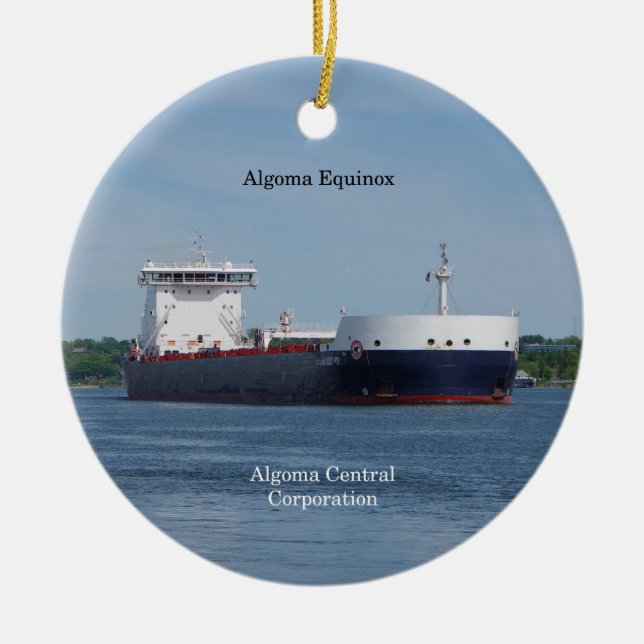 Algoma Equinox ornament (Front)