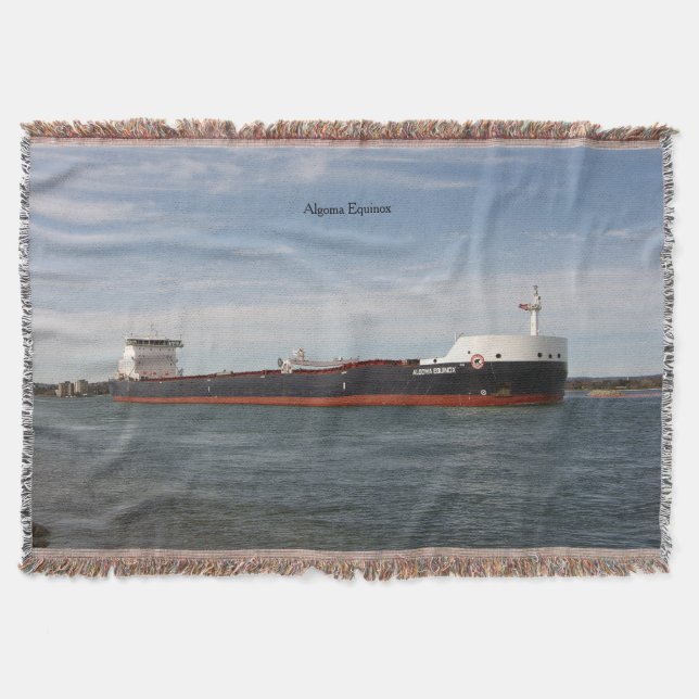 Algoma Equinox throw blanket (Front)