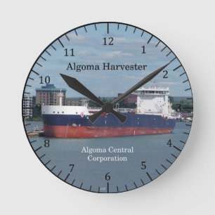 Algoma Harvester clock