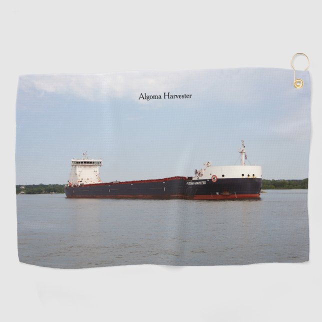 Algoma Harvester golf towel (Horizontal)