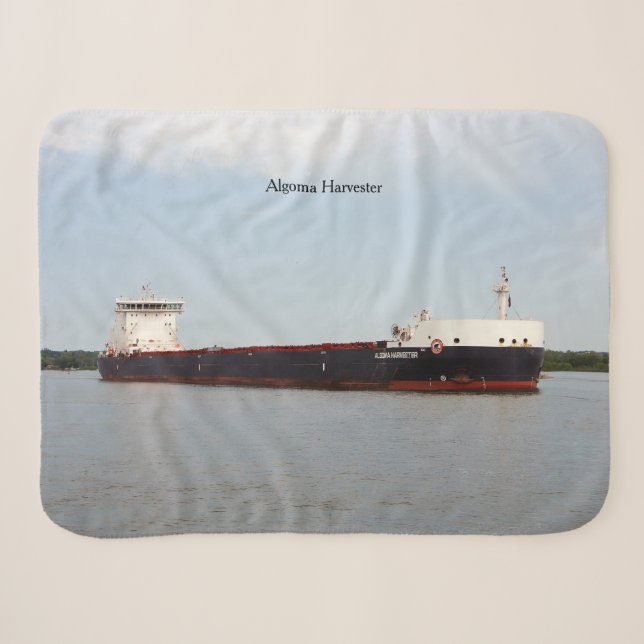 Algoma Harvester sherpa blanket (Front (Horizontal))