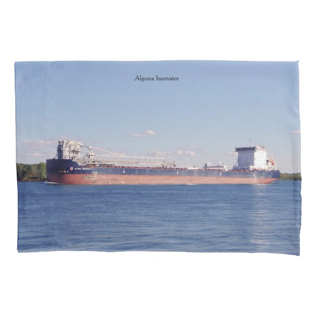 Algoma Innovator pillow case (Front)