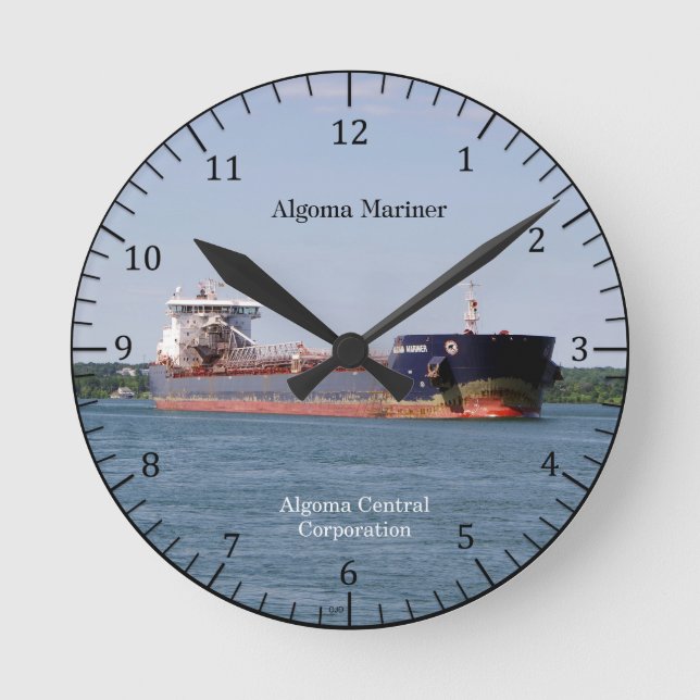 Algoma Mariner clock (Front)