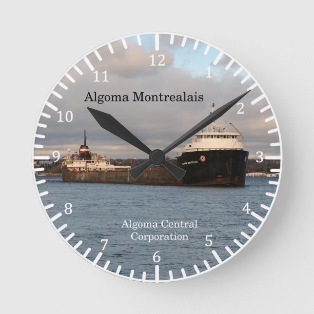 Algoma Montrealais clock (Front)