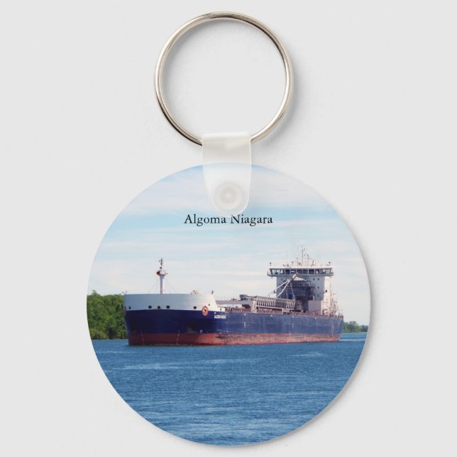 Algoma Niagara button key chain (Front)