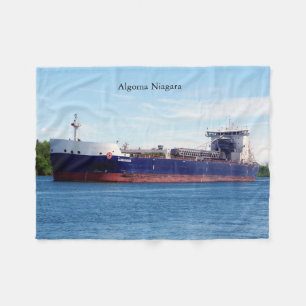 Algoma Niagara fleece blanket