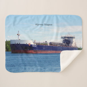 Algoma Niagara sherpa blanket