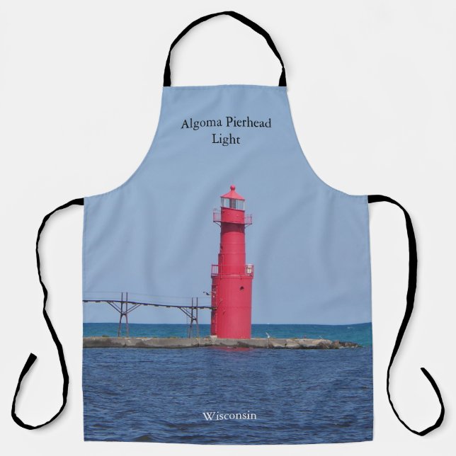 Algoma Pierhead Light apron (Front)