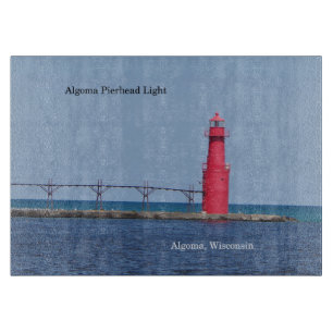 Algoma Pierhead Light cutting board