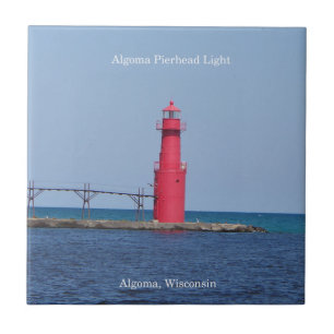Algoma Pierhead Light tile
