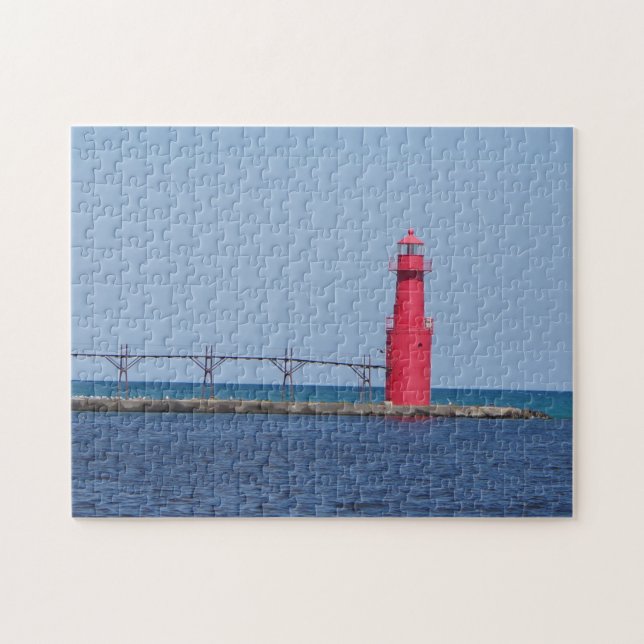Algoma Pierhead Lumière puzzle (Horizontal)