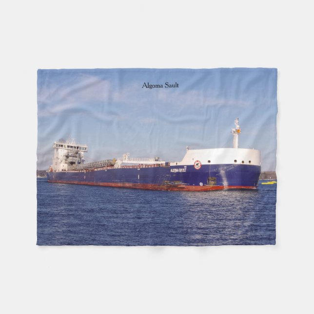 Algoma Sault fleece blanket (Front (Horizontal))