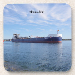 Algoma Sault set of 6 plastic coasters