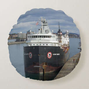 Algoma Transfer round pillow