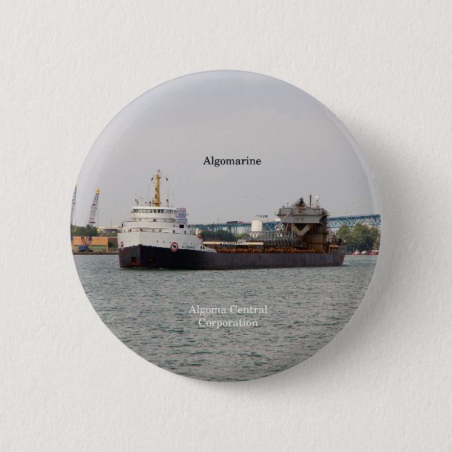 Algomarine button (Front)