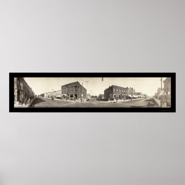 Algona, IA Photo 1907 Poster (Front)