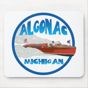 Algonac Michigan Mouse Pad