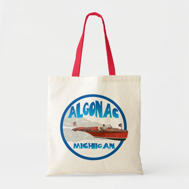 Algonac Michigan Tote Bag (Front)