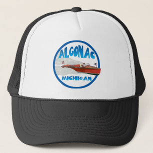 Algonac Michigan Trucker Hat