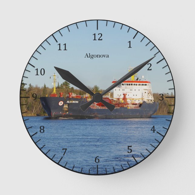 Algonova clock (Front)