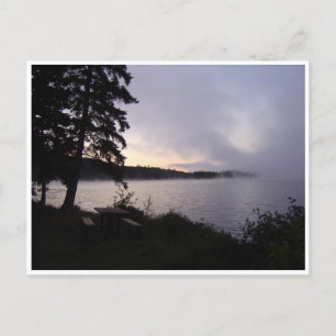 Algonquin Fall Morning Postcard