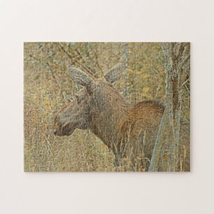 Algonquin Moose Jigsaw Puzzle