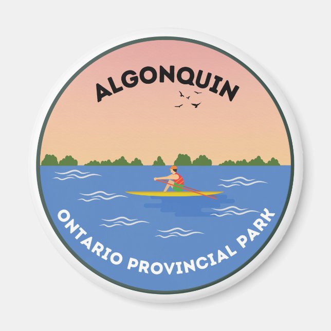 Algonquin Ontario Provincial Park Magnet (Front)
