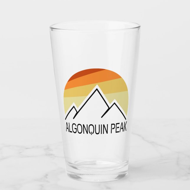 Algonquin Peak Retro Glass (Front)
