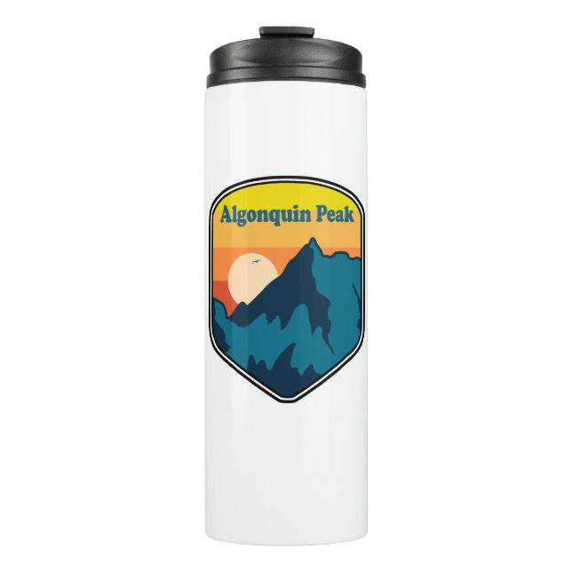 Algonquin Peak Sunrise Thermal Tumbler (Front)