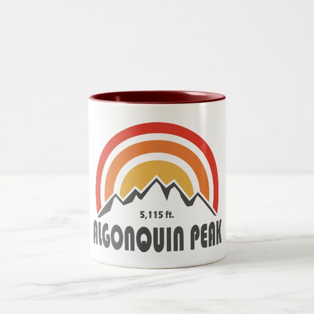 Algonquin Peak Two-Tone Coffee Mug (Center)