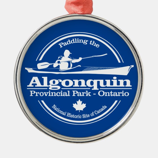 Algonquin PP (SK)  Metal Ornament (Front)