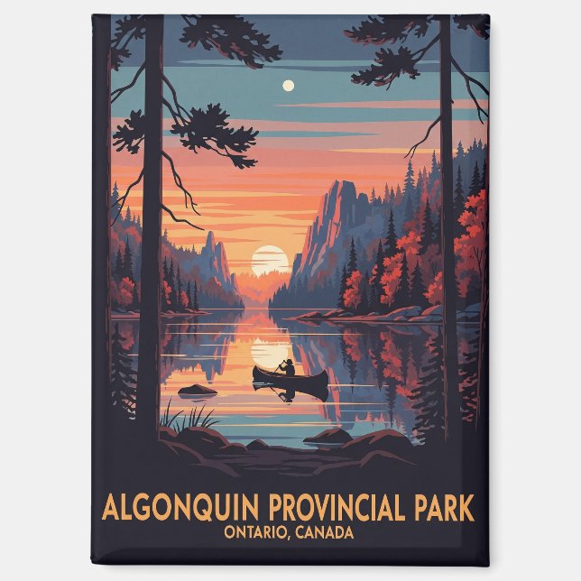 Algonquin Provincial Park Canada Magnet (Front)