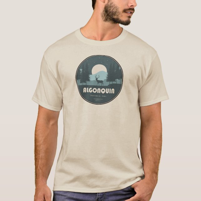 Algonquin Provincial Park Deer T-Shirt (Front)