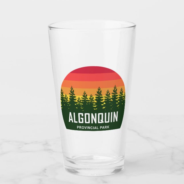 Algonquin Provincial Park Glass (Front)
