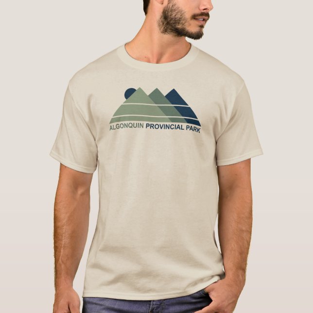 Algonquin Provincial Park Mountain Sun T-Shirt (Front)