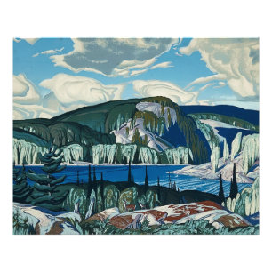 Algonquin Provincial Park Painting by AJ Casson  Photo Print