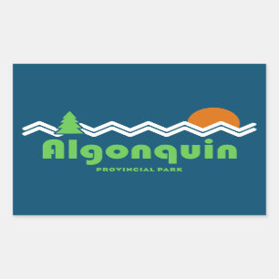 Algonquin Provincial Park Retro Sticker