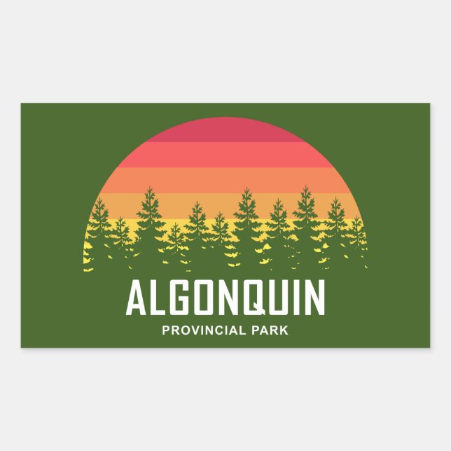 Algonquin Provincial Park Sticker (Front)