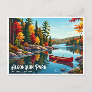 Algonquin Provincial Park Whitney Canada Postcard