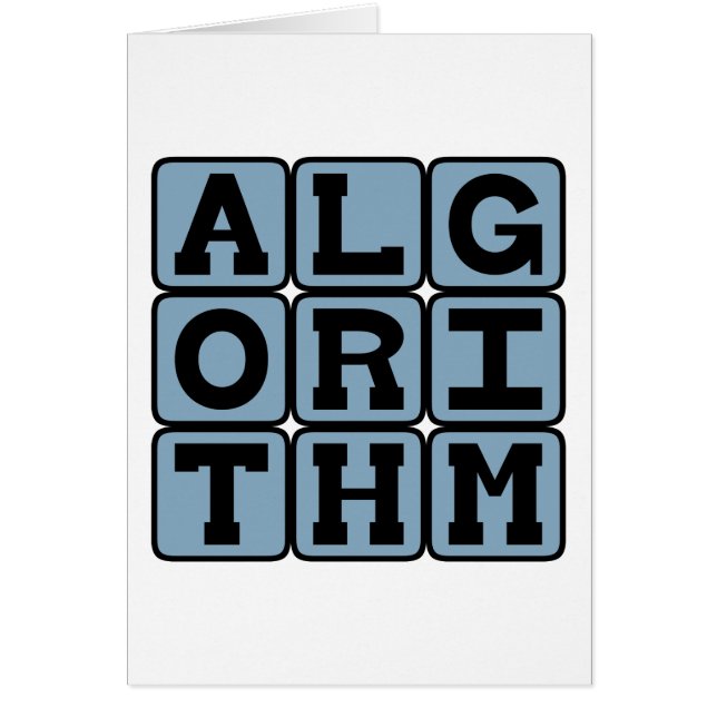 Algorithm, Procedure for Calculations (Front)