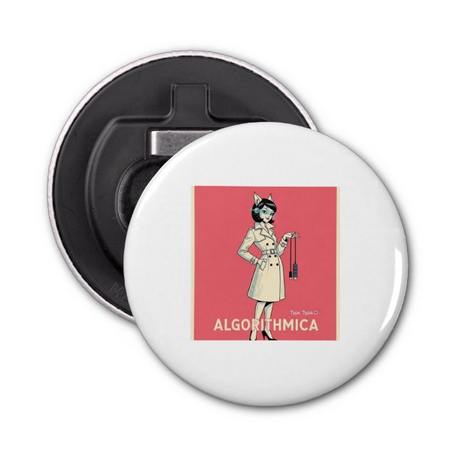 Algorithmica Art Collection Bottle Opener (Front)