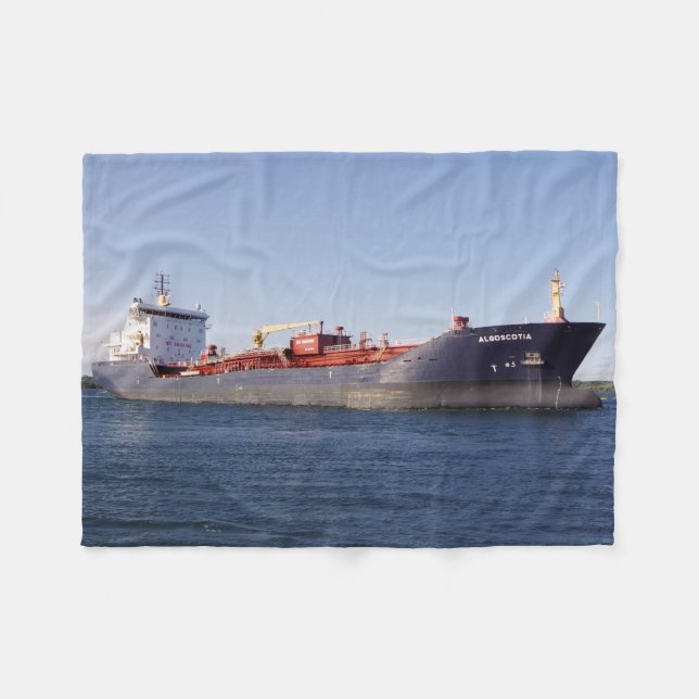 Algoscotia fleece blanket (Front (Horizontal))