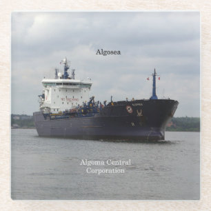 Algosea glass coaster