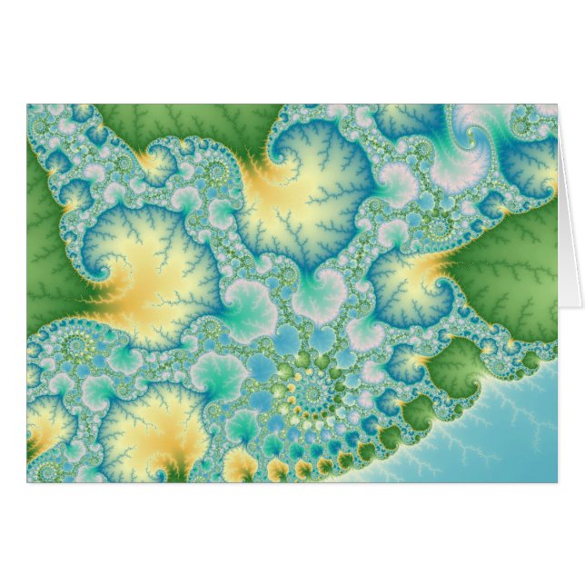 Algues - fractale (Devant horizontal)