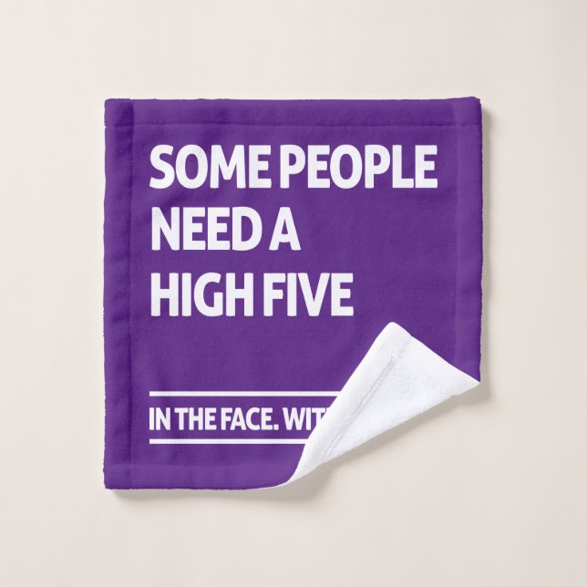 Algunas personas necesitan cinco wash cloth (Wash Cloth)