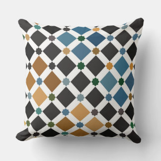 Alhambra Baby Pillow – Soft Geometric Square Patte