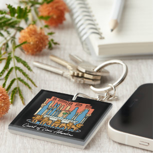 Alhambra Court of the Lions 3 Keychain