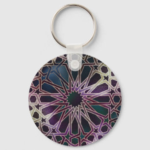 Alhambra Design Keychain