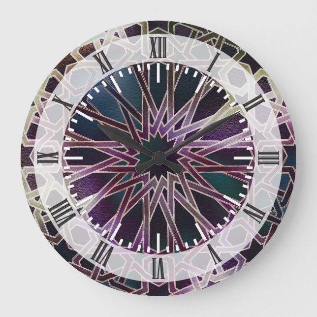 Alhambra Design Large Clock (Front)
