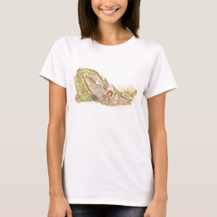 Alhambra Granada Spain. Aerial view T-Shirt